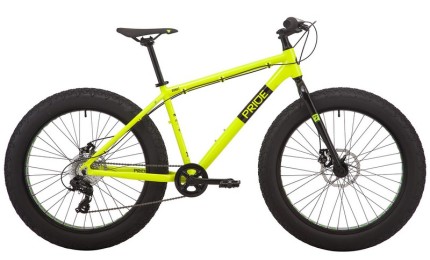 Велосипед 26" Pride DONUT 6.1 рама - L желтый 2019
