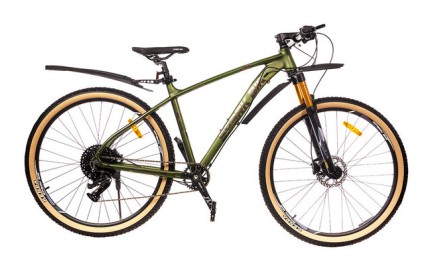 Велосипед 29" Spark Air Shine рама-19" 2023 зелений з чорним