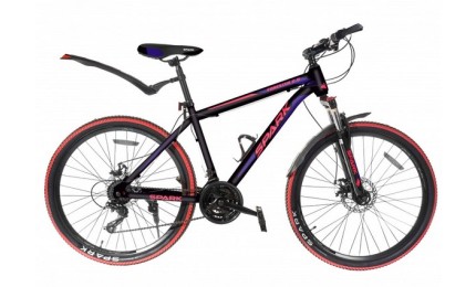 Велосипед 26" Spark Forester 2.0 рама-17" 2023 чорний