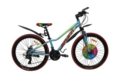 Велосипед 26" Spark Wave рама-12" 2024 світло-блакитний