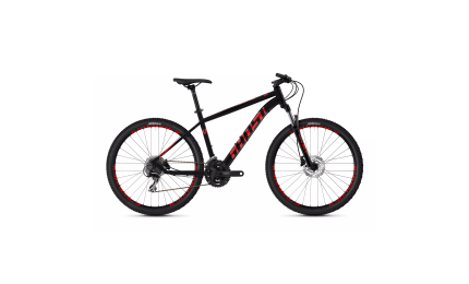Велосипед Ghost Kato 2.7 27.5", рама L, чорно-червоний, 2020