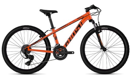 Велосипед Ghost Kato 2.4, KID, 24", помаранчево-чорний