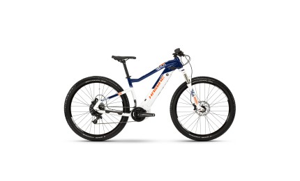 Электровелосипед Haibike SDURO HardNine 5.0 29" бело-сине-оранжевый