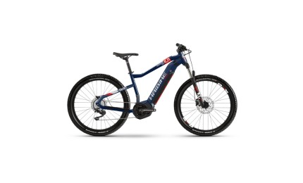 Электровелосипед Haibike SDURO HardSeven Life 5.0, 27.5",сине-красно-белый