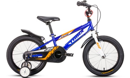 Дитячий велосипед 16" Trinx Blue Elf 2.0 2021 Blue-white-orange-blue(10630096)