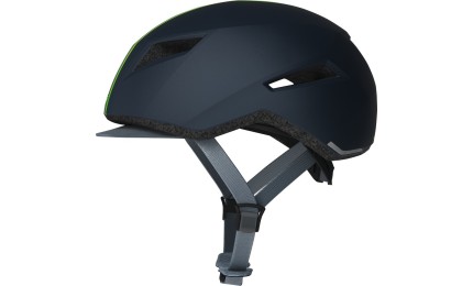 Велосипедний шолом ABUS YADD-I із сірими смужками, синій L