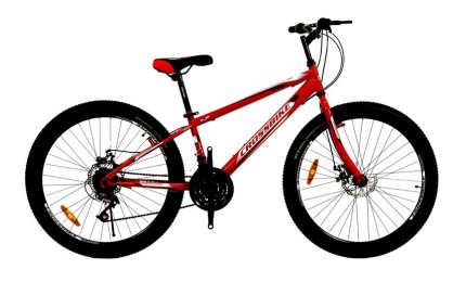 Велосипед 26" CrossBike Spark D Рама-13" червоний