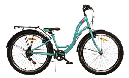 Велосипед 26" Cross Betty Рама-13" салатово-блакитний