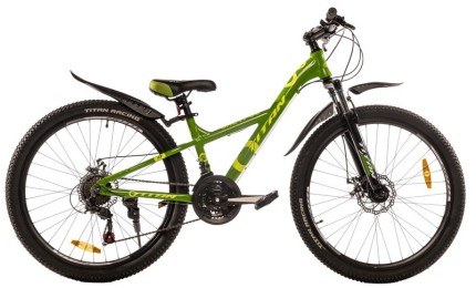 Велосипед 26" Titan Calypso Рама-13" зелено-жовтий