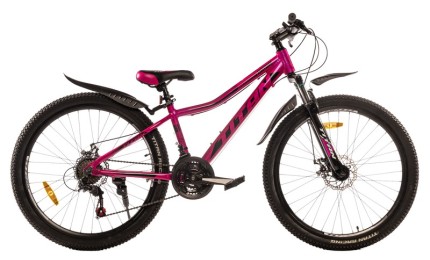Велосипед 26" Titan Drone Рама-13" рожево-чорний