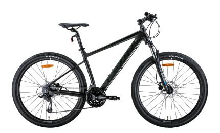 Велосипед 27,5" LEON XC-80 AM Hydraulic lock out HDD 2022 (сірий з чорним (м)) рама - 18"