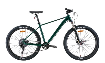 Велосипед 27,5" LEON XC-40 AM Hydraulic lock out HDD 2022 (зелений з чорним (м)) рама - 18"