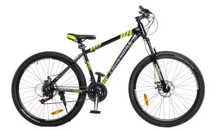 Велосипед 27,5" CrossBike Everest Рама-17" чорно-жовтий