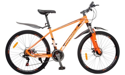 Велосипед 27,5" Cross Kron Рама-17" помаранчево-чорний