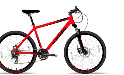 Велосипед 27,5" Pride MARVEL 7.3 рама - L красный / черный / темно-серый 2018