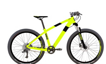 Велосипед 27,5" Pride SaVage 7.1 рама - M желтый / черный 2018