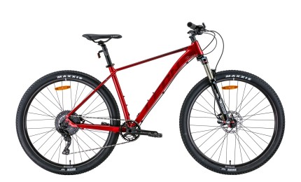 Велосипед 29" LEON TN-40 AM Hydraulic lock out HDD 2022 (червоний з чорним) рама - 19"