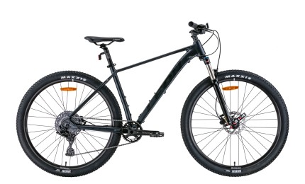 Велосипед 29" LEON TN-50 AM Hydraulic lock out HDD 2022 (сірий з чорним (м)) рама - 19"