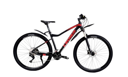 Велосипед 29" Cronus Baturo-520 Рама-21" чорно-червоний