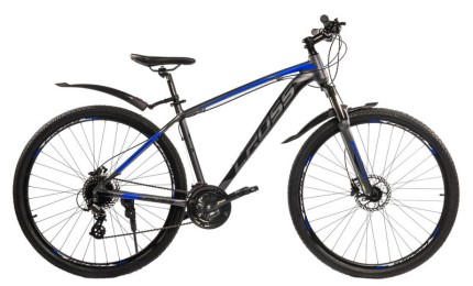 Велосипед 29" Cross Egoist v1.0 Рама-18" сіро-блакитний