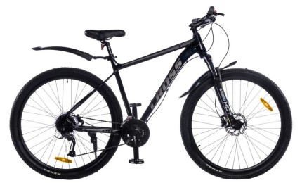 Велосипед 29" Cross Galaxy Рама-20" чорно-сірий