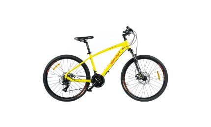 Велосипед Spirit Spark 6.1 26", рама S, жовтий/матовий, 2021