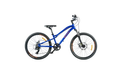 Велосипед Spirit Flash 4.2 24", рама Uni, синій/матовий, 2021