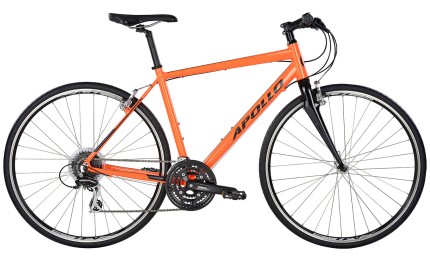 Велосипед 28" Apollo EXCEED 20 HI VIZ рама - L gloss Orange/Reflective Black 