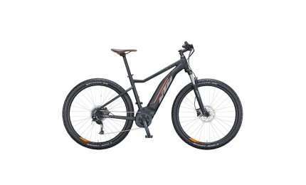 Електровелосипед KTM MACINA RIDE 291 29" рама L/48, чорний (сіро-помаранчевий), 2021