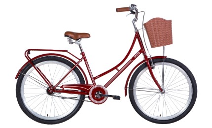 Велосипед 26" Dorozhnik JADE 2021 (бордовий)
