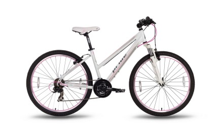 Велосипед 26'' Pride Stella рама - 18" бело-розовый матовый 2016