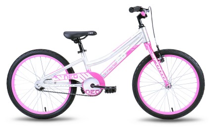 Велосипед 20" Apollo Neo girls рожевий/білий