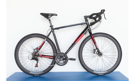 Велосипед Trinx Tempo 2.1 700C 2021 Black-Red-White One-size (10070082)