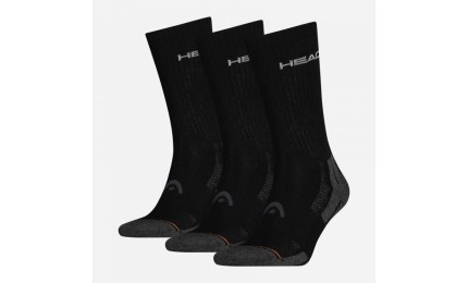 Шкарпетки Head PERFORMANCE CREW 3PPK UNISEX чорний Уні 35-38 (8713537918565)