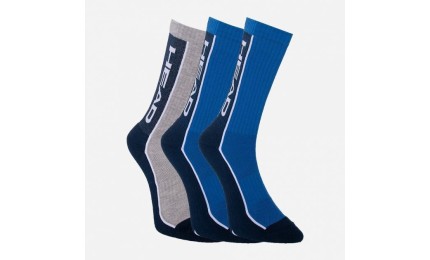Шкарпетки Head PERFORMANCE CREW 3PPK UNISEX синій, сірий Уні 35-38 (8718824970585)