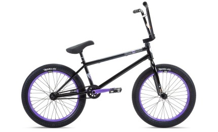 Велосипед 20" Stolen SINNER FC XLT RHD 21.00" 2022 BLACK W/ VIOLET (Pivotal seat)