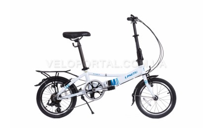 Велосипед 16" Langtu KH017 Белый/ Синий (KH017WTBL)