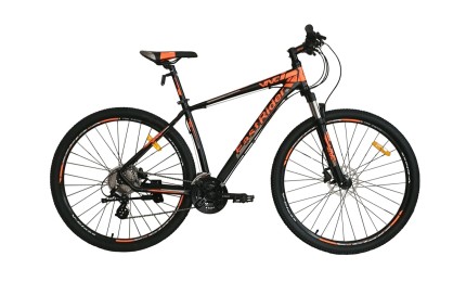 Велосипед VNC 29" FastRider A5, 29-FRA5-49-BO, black/orange (matt). 49см