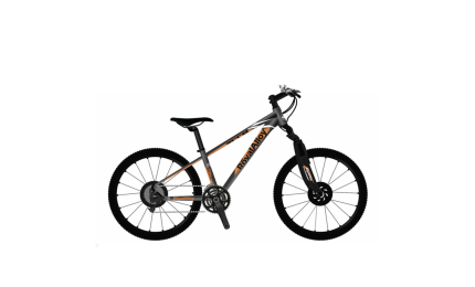 Велосипед RoyalBaby FEMA MTB 1.0 24", OFFICIAL UA, сірий