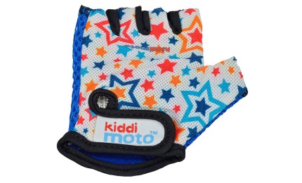 Перчатки детские Kiddimoto Stars, размер М на возраст 4-7 лет