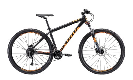 Велосипед 29" Apollo COMP 10 рама - L matte black/matte fluoro orange