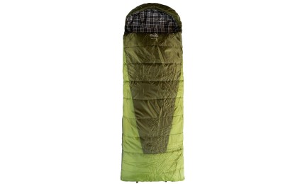 Спальний мішок Tramp Sherwood Long ковдра правий темно-оливковий/сірий 230/100 UTRS-054L