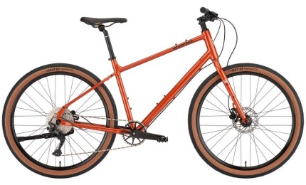 Велосипед 27,5" Kona Dew Plus рама-S 2024 Orange