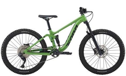 Велосипед 24" Kona Process 24 рама-13" 2024 Green Gloss