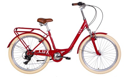 Велосипед 26" Dorozhnik LUX AM 2022 (червоний)
