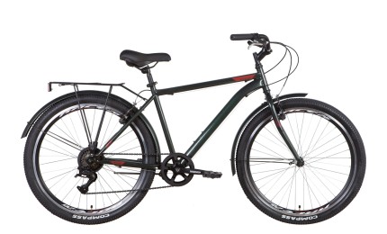 Велосипед 26" Discovery PRESTIGE MAN 2022 (темно-зелений)