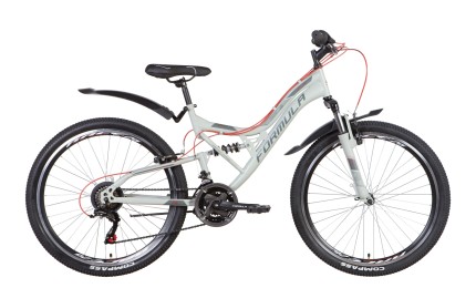 Велосипед 26" Formula ATLAS AM2 Vbr 2022 (світло-сірий)