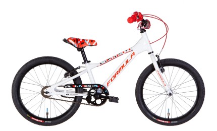 Велосипед 20" Formula SLIM 2022 (білий із червоним)