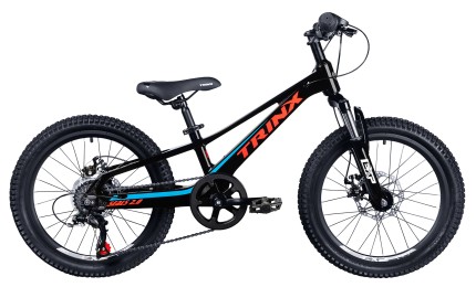 Підлітковий велосипед 20" Trinx SEALS 2.0 2022 Black-Red-Blue (10700155)