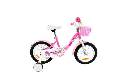 Велосипед дитячий RoyalBaby Chipmunk MM Girls 14", OFFICIAL UA, рожевий